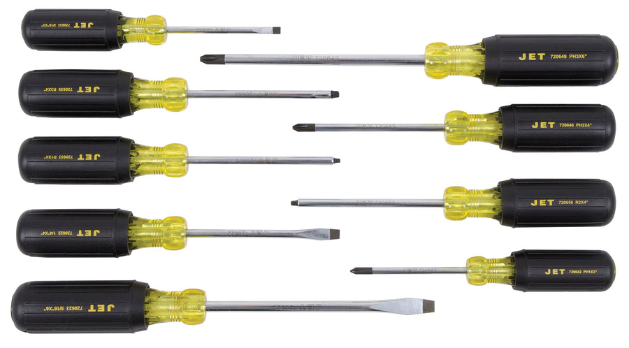 Screwdriver Sets Jet JKS-9S 9 Piece Cushion Grip Screwdriver Set