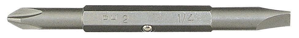 Phillips Screwdrivers Jet 720594 1/4 Inch Slot X #2 Phillips Replacement Bit For 720533 (Jkmd-6) 720590 (Jrsd-19) And 720591 (Jrsd-38)