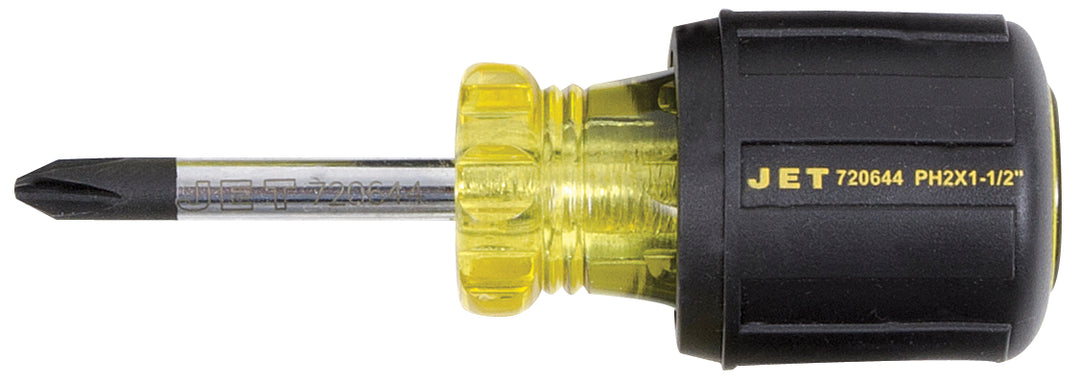 Phillips Screwdrivers Jet JKSP-2S #2 X 1-1/2 Inch Phillips Cushion Grip Screwdriver