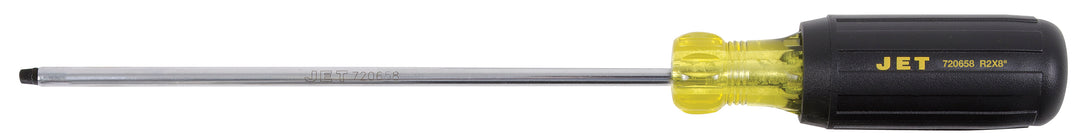 Cushion Grip Screwdrivers Jet JKSR-2L #2 x 8 Inch Square Cushion Grip Screwdriver