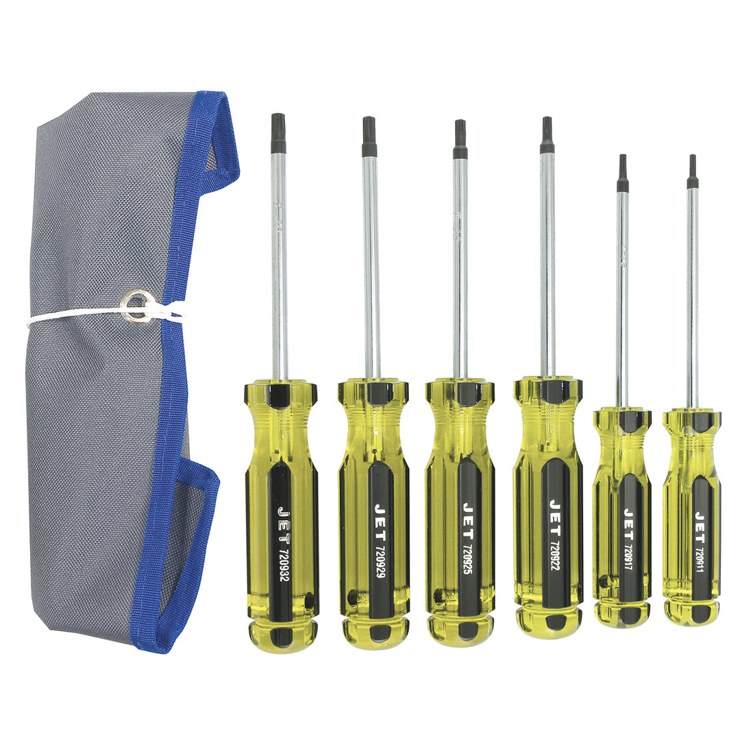Screwdriver Sets Jet JHTSS-6 6 Piece Jumbo Handle Torx Screwdriver Set