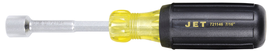 Cushion Grip Nutdrivers Jet JKND-716 7/16 Inch X 3 Inch Nut Driver