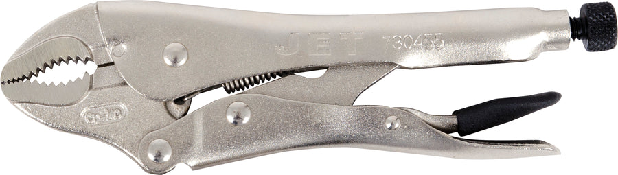 Locking Pliers Jet J7WR 7 Inch Curved Jaw Locking Pliers With Cutter