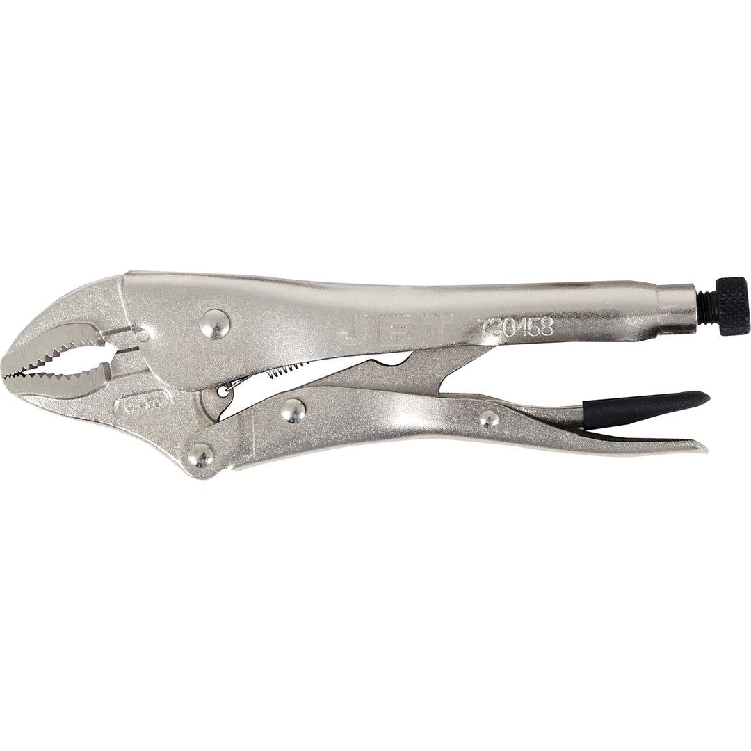Locking Pliers Jet J10WR 10 Inch Curved Jaw Locking Pliers With Cutter