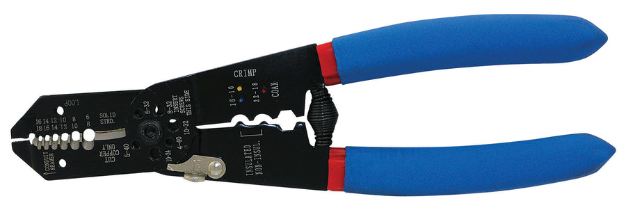 Wire Strippers And Cutters Jet JMWS-9618 9 Inch Wire Stripper / Cutter / Crimper