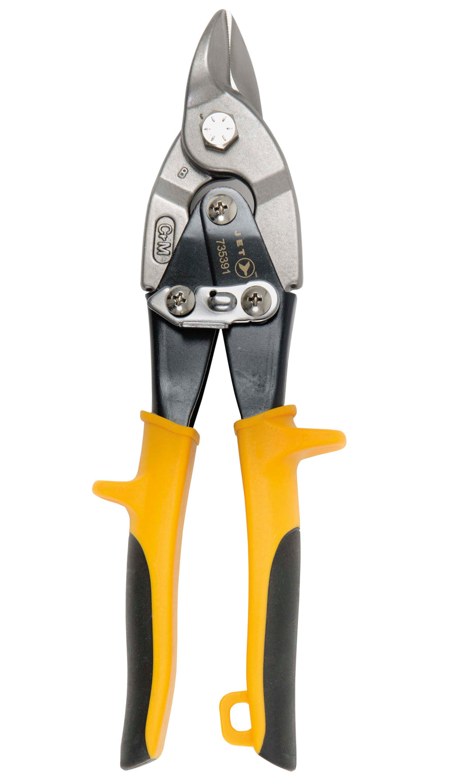 Snips Jet JBS-1 9 Inch Straight Cut Bulldog Aviation Snips Super Heavy Duty