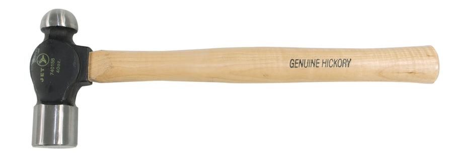 Ball Pein Hammers Jet BP-40H 40 Oz Ball Pein Hammer Hickory Handle