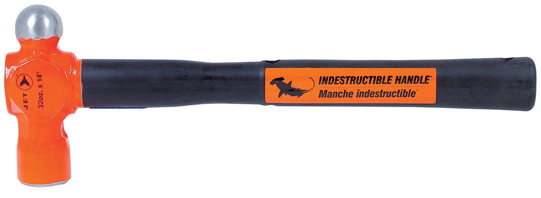 Ball Pein Hammers Jet UBP-3214 32 Oz X 14 Inch Indestructible Handle Ball Pein Hammer Super Heavy Duty