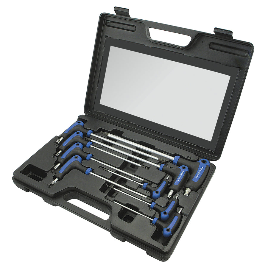 Ergonomic Key Sets Jet JTTK-9 9 Piece Ergonomic L-Handle Ball Nose Torx Key Set