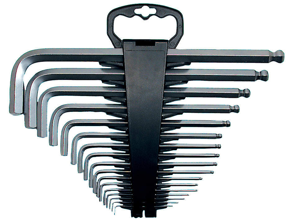 Hex Keys Jet JBHK-17XL 17 Piece SAE Jumbo Ball Nose Hex Key Set