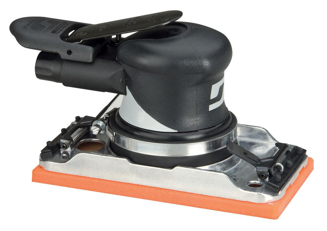 Orbital Sanders Dynabrade 57800 3-2/3X7 Dynabug Orbital Sander Non-Vacuum .24 Hp 8000 Rpm 3/16 Inch Diameter Orbit