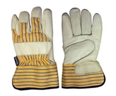 Fitters Gloves Tuff Grade TGG-513-XL Grain Leather Fitter's 100G