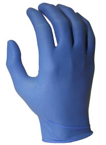Disposable Gloves Tuff Grade TGG-110-09 Disposable Nitrile Gloves Powder Free, Textured Fingers