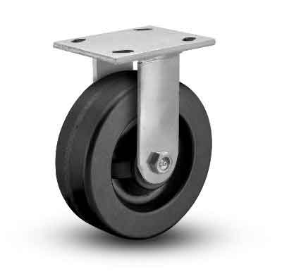 Casters Tuff Grade TGC-50400-R Caster 4X2 Phenolic Rigid 550 Lb Cap