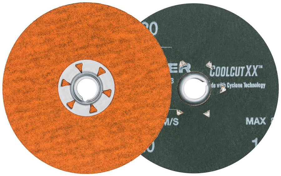 Quickchange Discs Walter 15X482 4-1/2 Inch 120 Grit Aluminum Oxide Quickchange Fibre Disc