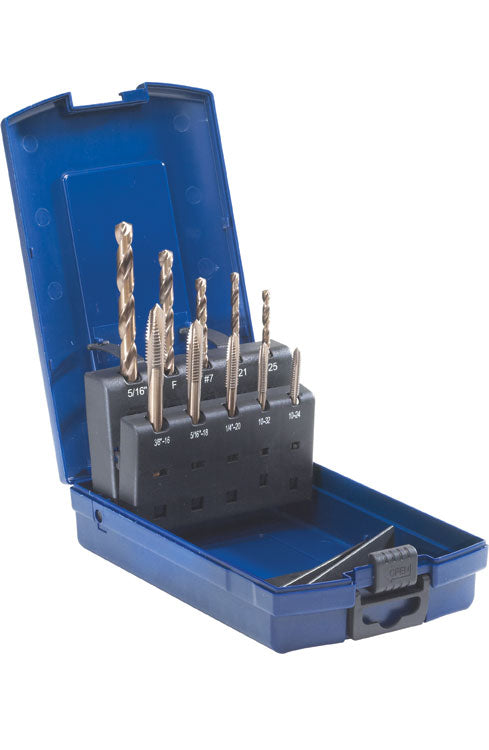 Drill Sets Walter 03B952 10 Piece SST Power Tap SST Drill Set