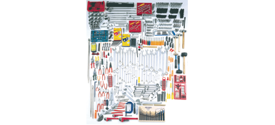 Gray MS1835-TO MASTER-SET 831 PCS TOOLS ONLY