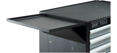Accessories Gray 9130B Side Shelf Black Wrinkle