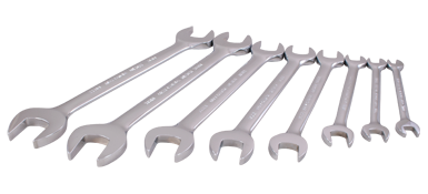 Gray ME8A WRENCH SET METRIC OPEN END 8 P