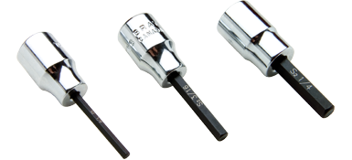 Gray TW5 5/32 X 3/8 DRIVE STANDARD LENGTH HEX HEAD, CHROME FINISH SOCKET GRAY TOOLS TW5