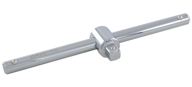 Gray T36 3/8 DRIVE SLIDING T-HANDLE, CHROME FINISH, 6-1/8 LONG GRAY TOOLS T36