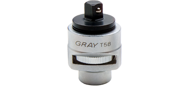 Ratchets & Accessories Gray T58 3/8 Inch Drive Reversible Ratchet Adapter 2-1/4 Inch Long