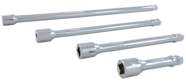 Gray T41W 3/8 DRIVE CHROME WOBBLE EXTENSION, 8 LONG GRAY TOOLS T41W