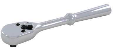 Gray T8820 3/8 DRIVE 20 TOOTH CHROME REVERSIBLE RATCHET, 7-1/2 LONG GRAY TOOLS T8820