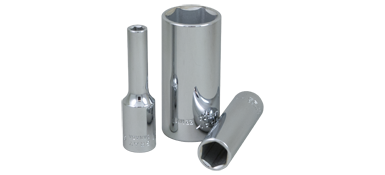 Gray MTL17H 17MM X 3/8 DRIVE, 6 POINT DEEP LENGTH, CHROME FINISH SOCKET GRAY TOOLS MTL17H