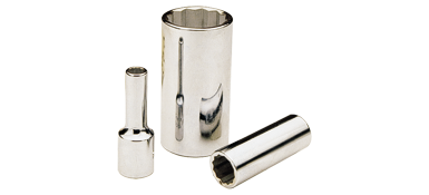 Gray MTL17 17MM X 3/8 DRIVE, 12 POINT DEEP LENGTH, CHROME FINISH SOCKET GRAY TOOLS MTL17