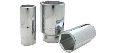 Gray RLH52 1-5/8 X 3/4 DRIVE, 6 POINT DEEP LENGTH, CHROME FINISH SOCKET GRAY TOOLS RLH52