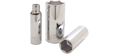 Gray MD1213H 13MM X 1/2 DRIVE 6 POINT, DEEP LENGTH, CHROME FINISH SOCKET GRAY TOOLS MD1213H