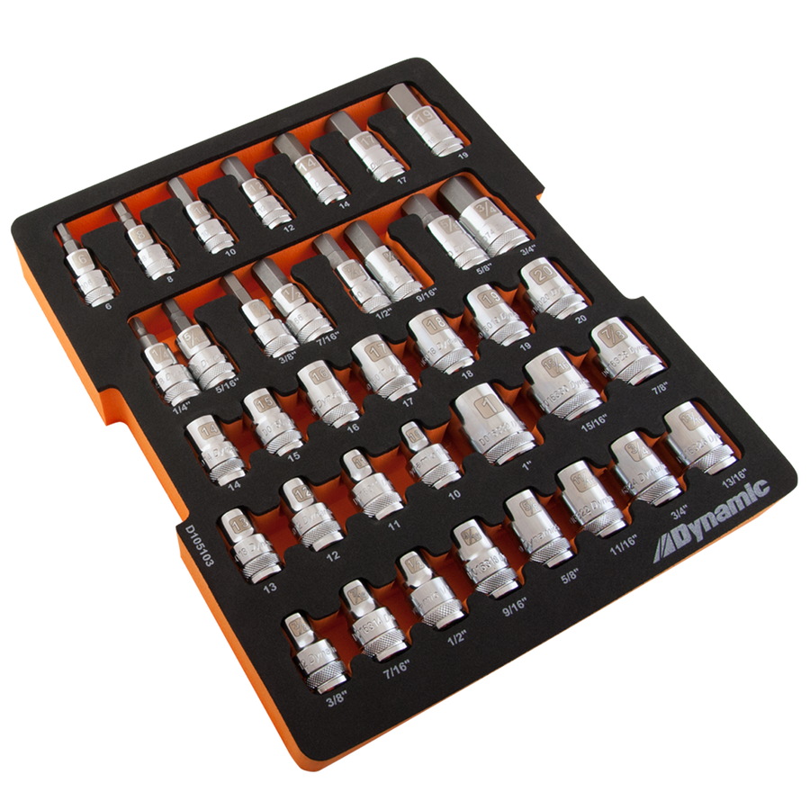 Dynamic D105103 1/2 DR SOCKET MOBILITY SET W/TOO DYNAMIC D105103