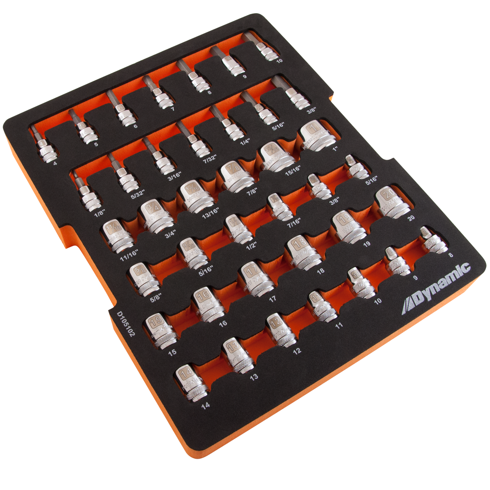 Dynamic D105102 3/8 DR SOCKET MOBILITY SET W/TOO DYNAMIC D105102