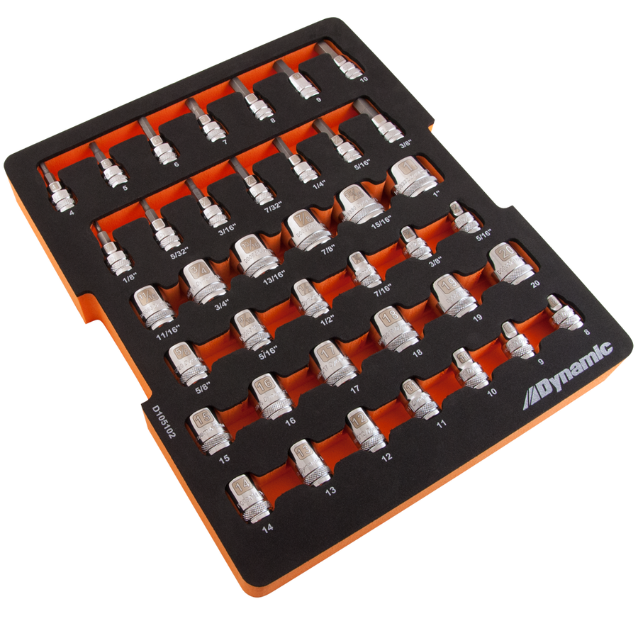 Dynamic D105102 3/8 DR SOCKET MOBILITY SET W/TOO DYNAMIC D105102