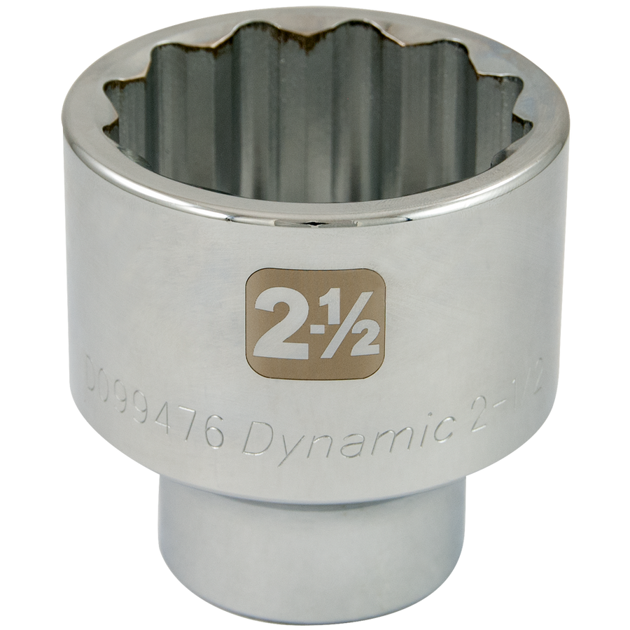 Dynamic D099446 1 DR 1 - 7/16 12 PT CHROME SOCKET DYNAMIC D099446