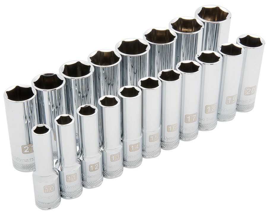 Dynamic D018005 1/2 D 19 PC 6 PT DEEP MET SOCKET DYNAMIC D018005