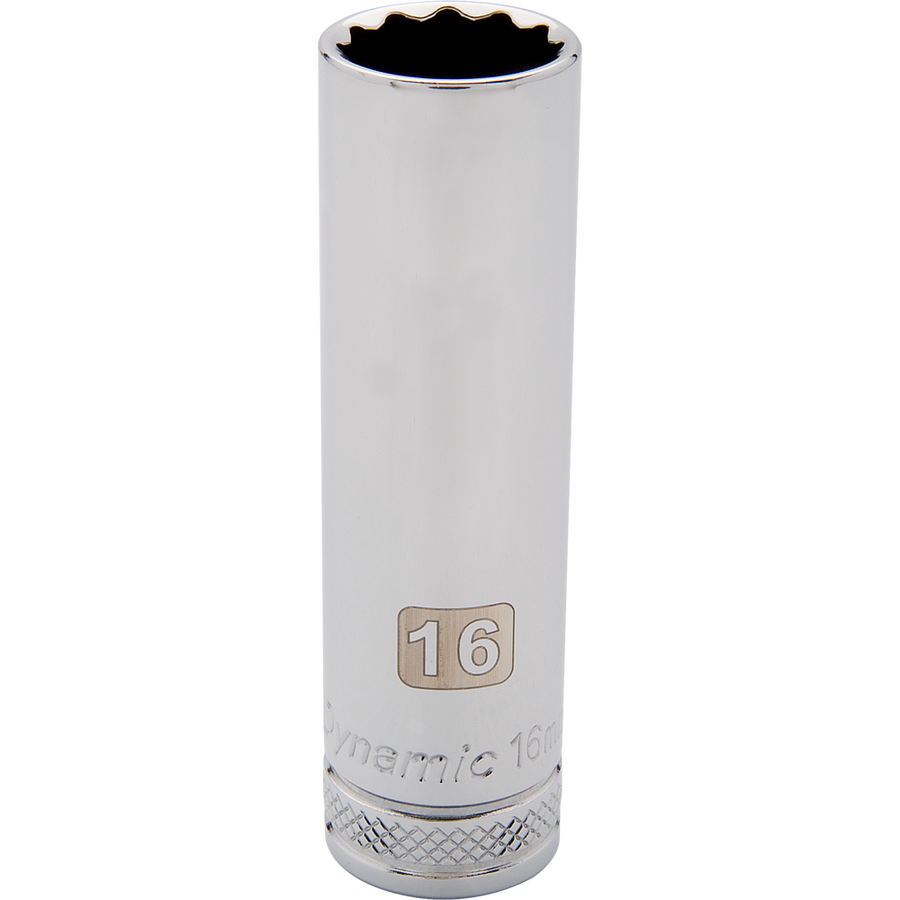 Dynamic D015710 1/2 D 12PT 10MM DEEP CHROME SOCKET DYNAMIC D015710