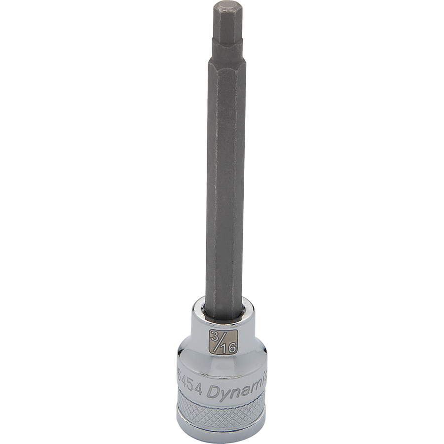 Dynamic D013458 1/2 D BIT SOCKET HEX 1/4 LONG DYNAMIC D013458