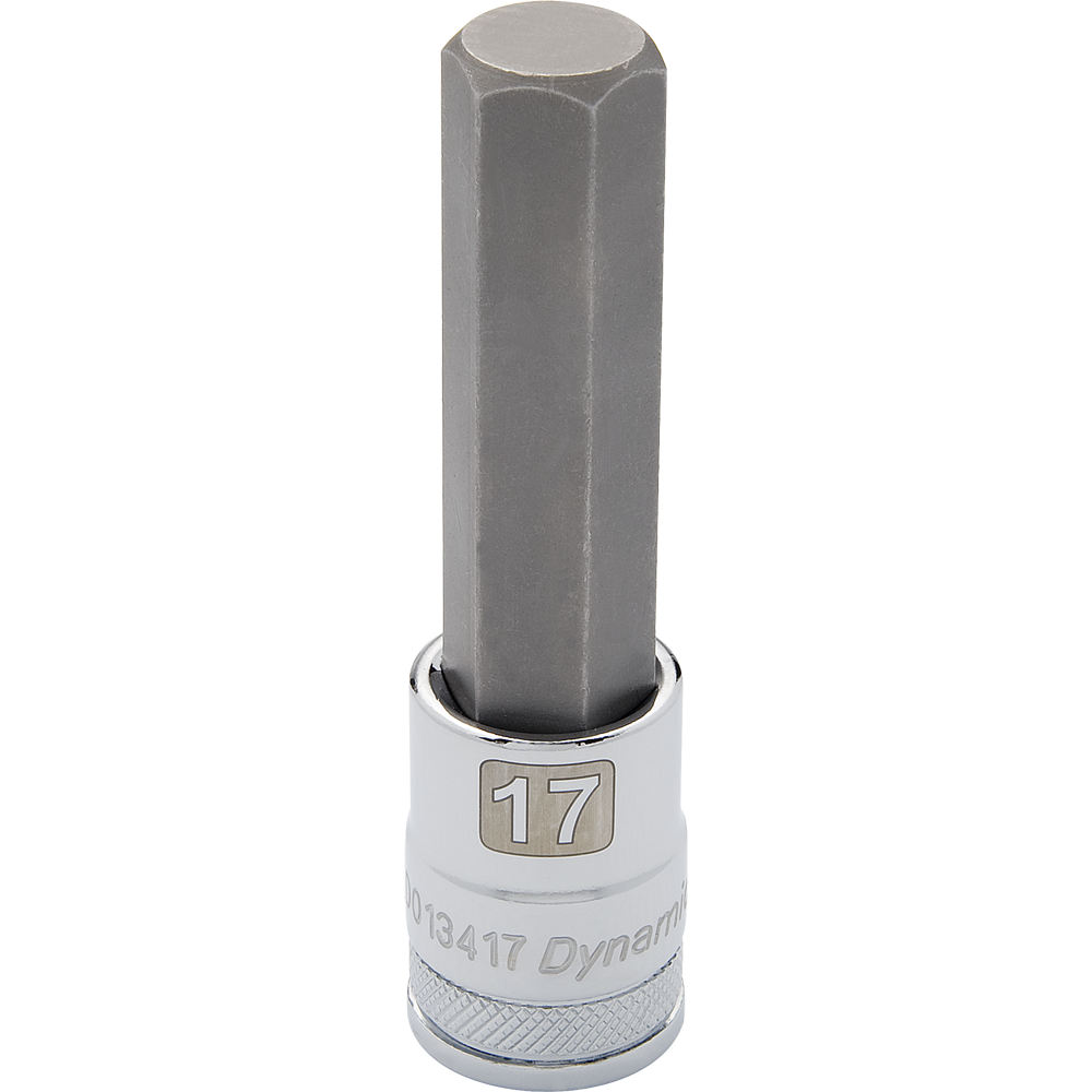 Dynamic D013406 1/2 D BIT SOCKET HEX 6 MM LONG DYNAMIC D013406