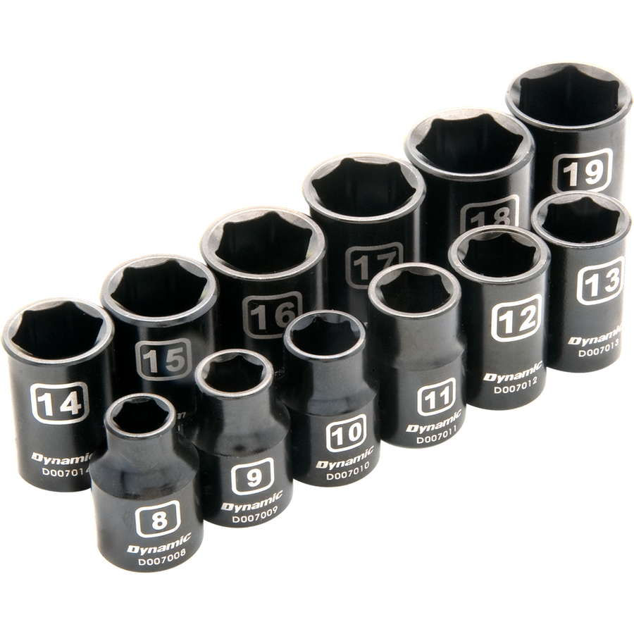 Dynamic D010022 3/8 D 12 PC 6 PT MET STD IMPERIAL DYNAMIC D010022
