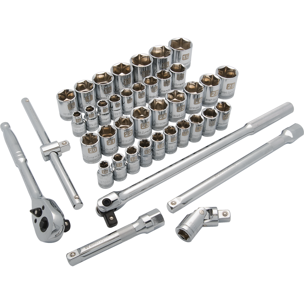Dynamic D018010 1/2 D 41 PC 6 PT STD SAE/MET DYNAMIC D018010