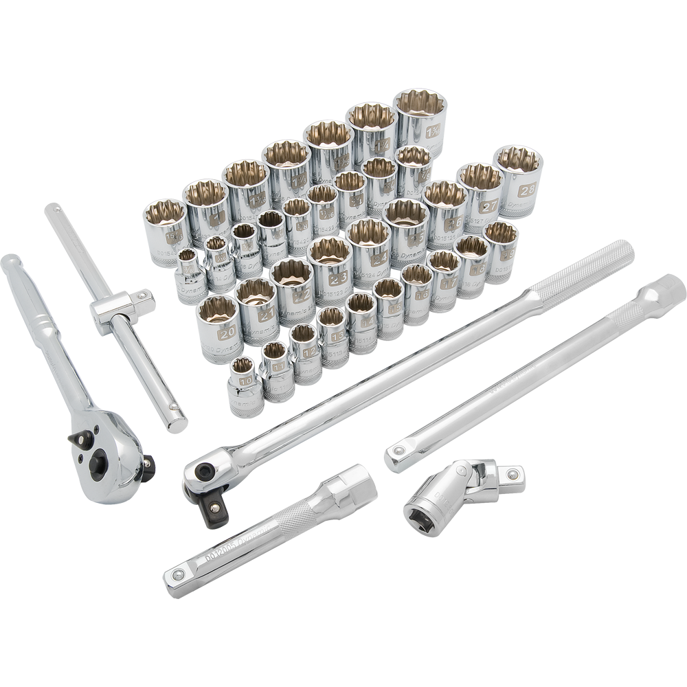 Dynamic D018011 1/2 D 41 PC 12 PT STD SAE/MET DYNAMIC D018011