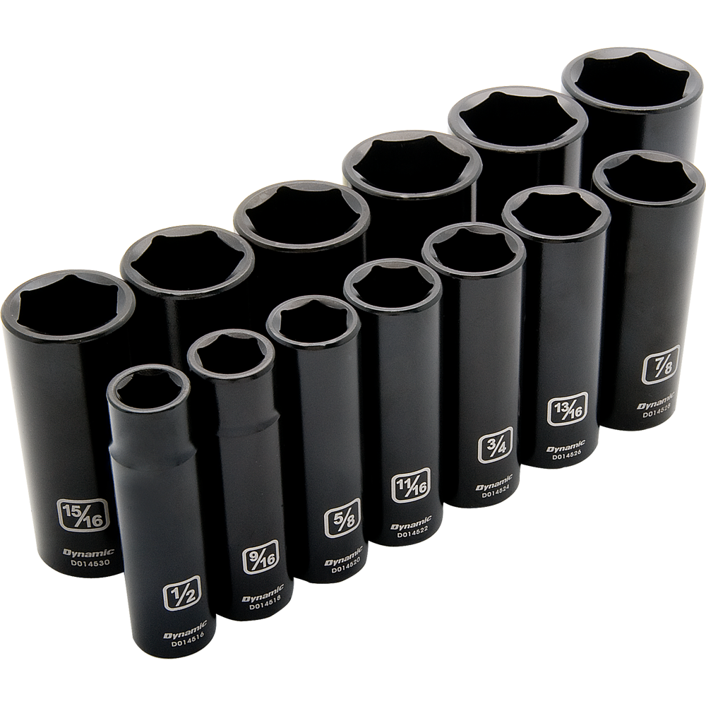 Dynamic D018021 1/2 D 13 PC 6 PT DEEP IMPERIAL SAE DYNAMIC D018021