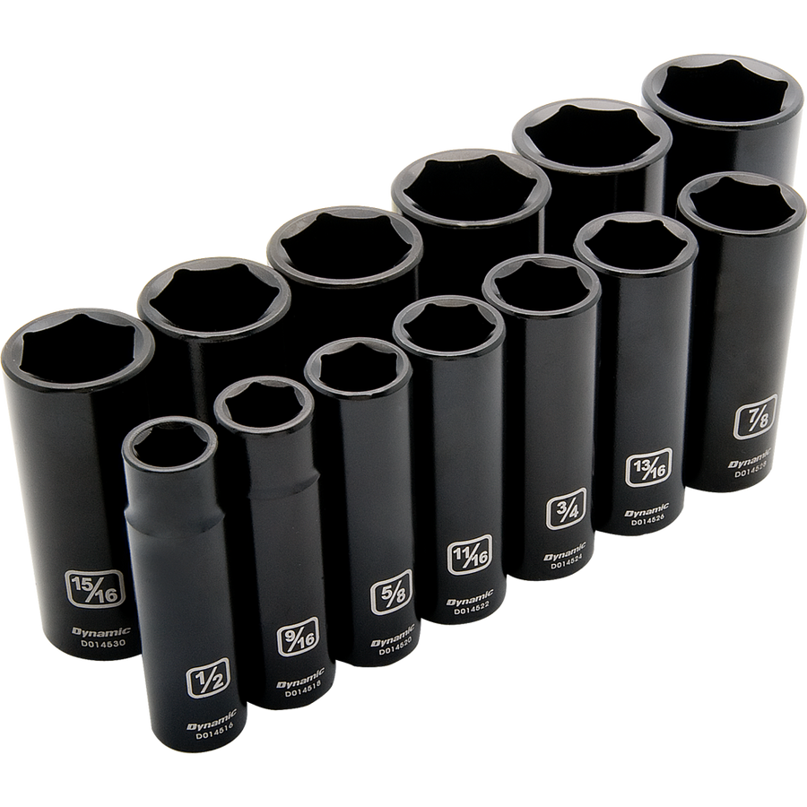 Dynamic D018021 1/2 D 13 PC 6 PT DEEP IMPERIAL SAE DYNAMIC D018021
