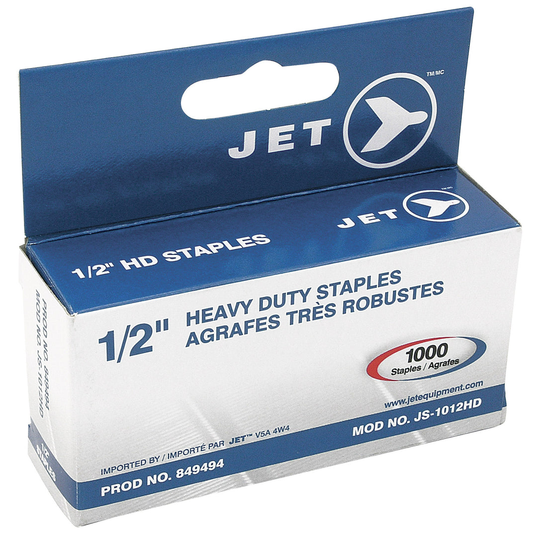 Staples Jet JS-1012HD 1/2 Inch Staples (1000 Pcs) Heavy Duty