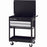 Utility Cart Gray 97502B Marquis Series Utility Cart With 2 Drawers