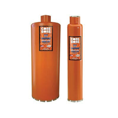 Wet Coring Segmented Core Bit Diamond Products 67903 1-1/4 Inch Heavy Duty Orange Wet Core Bore Bit