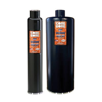 Wet Coring Segmented Core Bit Cwet 45625 12 Inch Premium Black Core Bore Bit