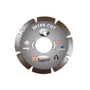 Small Diameter Blades Diamond Products 21002 4-1/2 Inch x .080 Inch x 7/8 Inch, Delux-Cut (D), General Purpose, Cured Concrete, Small Diameter Diamond Blade